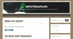 Desktop Screenshot of infoterapii.ro